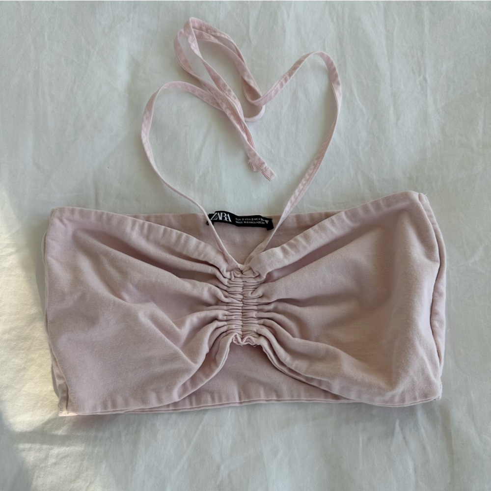Zara pink top